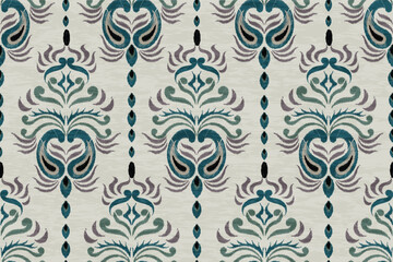 abstract seamless motif fabric patterns, abstract ikat, carpet, fabric, batik