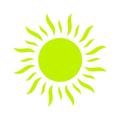 sun , vector, silhouette, vector illustration, abstract, art, 3d rendering