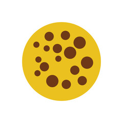 cake food , vector, silhouette, vector illustration, abstract, art, 3d rendering