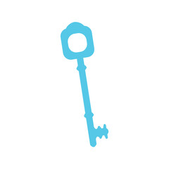 key , vector, silhouette, vector illustration, abstract, art, 3d rendering