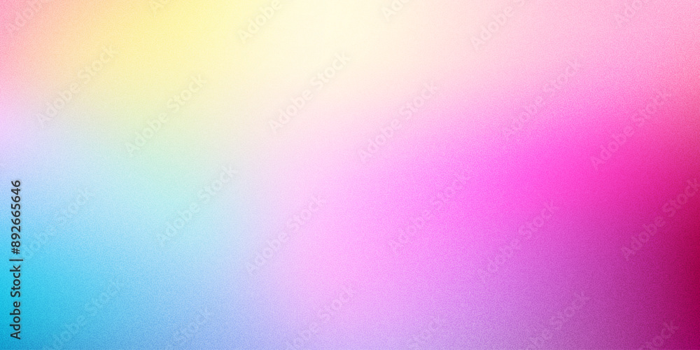 Poster color gradient background, abstract orange grain gradation texture, vector pink noise texture blur a