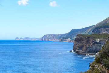 Tasman Arch, Devil's kitchen and the Blow hole, Tasmania, Hobart, Australia 