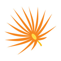 unique and beautiful yellow leaves vector, silhouette, vector illustration, abstract, art, 3d rendering