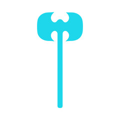blue sword weapon vector, silhouette, vector illustration, abstract, art, 3d rendering