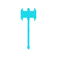 blue sword weapon vector, silhouette, vector illustration, abstract, art, 3d rendering