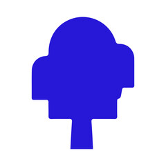 tree vector, logo, vector illustration, abstract, art, 3d rendering, silhouette