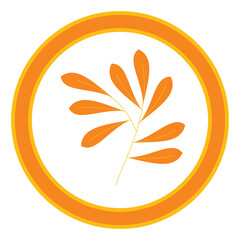 beautiful leaf vector, logo, vector illustration, abstract, art, 3d rendering, silhouette