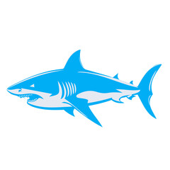 shark animal vector, logo, vector illustration, abstract, art, 3d rendering, silhouette