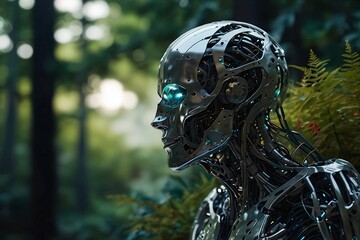 Cybernetic Harmony: The Fusion of Technology and Nature
