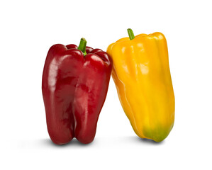 Transparent PNG Bell Peppers with semi transparent shadow