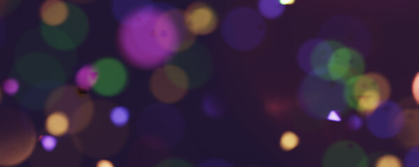 abstract bokeh blurred background 3D rendering