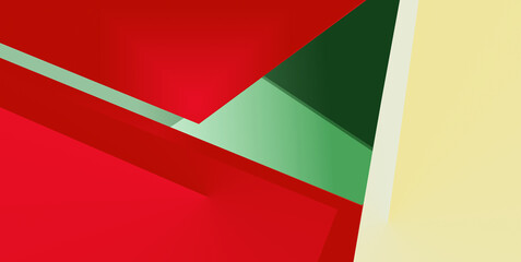 Christmas background red green abstract creative