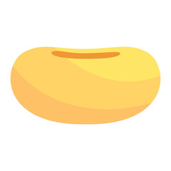 simple illustration of bathroom accessories elements