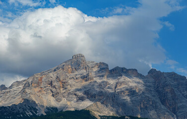 Mountain landscape in the Italian Dolomites