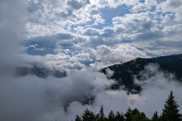 Mountain landscape in the Italian Dolomites
