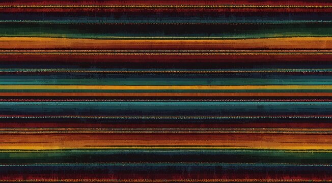Vintage horizontal stripes background, retro textured parallel lines in warm earth tones, distressed linear pattern for graphic design