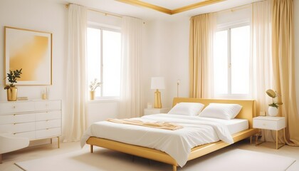 Photo interior modern design room 3d illustration