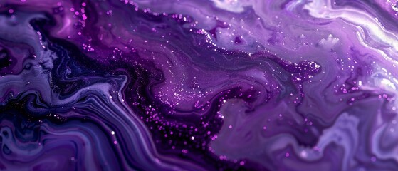 Obraz premium marble texture background, purple, close up, focus on, vivid tones, Double exposure silhouette with purple marble