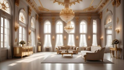 Photo interior modern design room 3d illustration