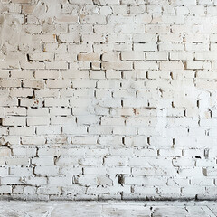 Fototapeta premium white brick wall background