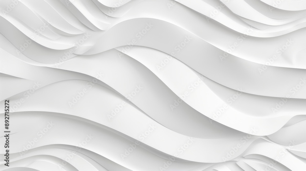 Poster white paper wave pattern texture background