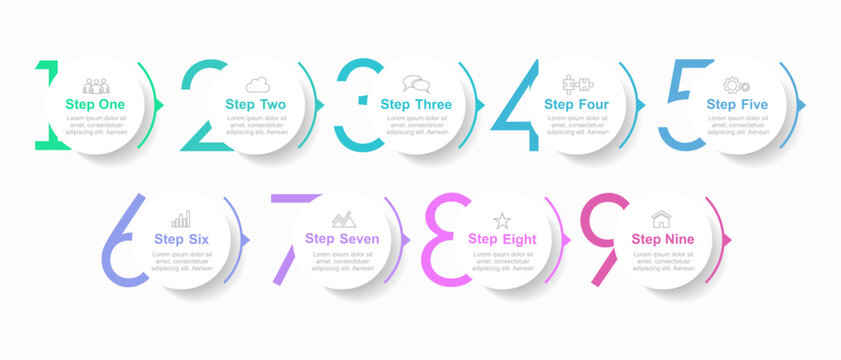 Infographic design template with place for your data. Vector illustration.