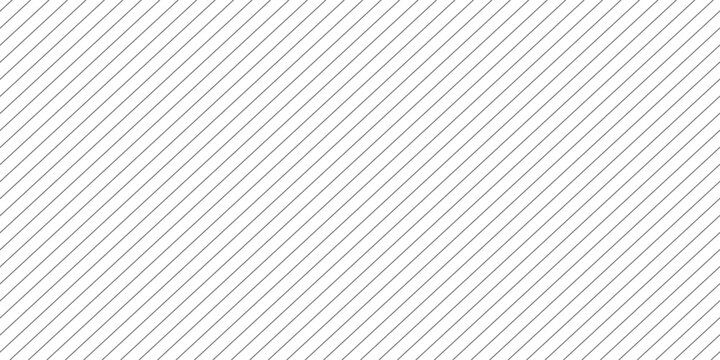 Diagonal lines background, seamless repeatable texture, rows of slanted gray lines, stripes grid, mesh pattern with dashes, minimal background