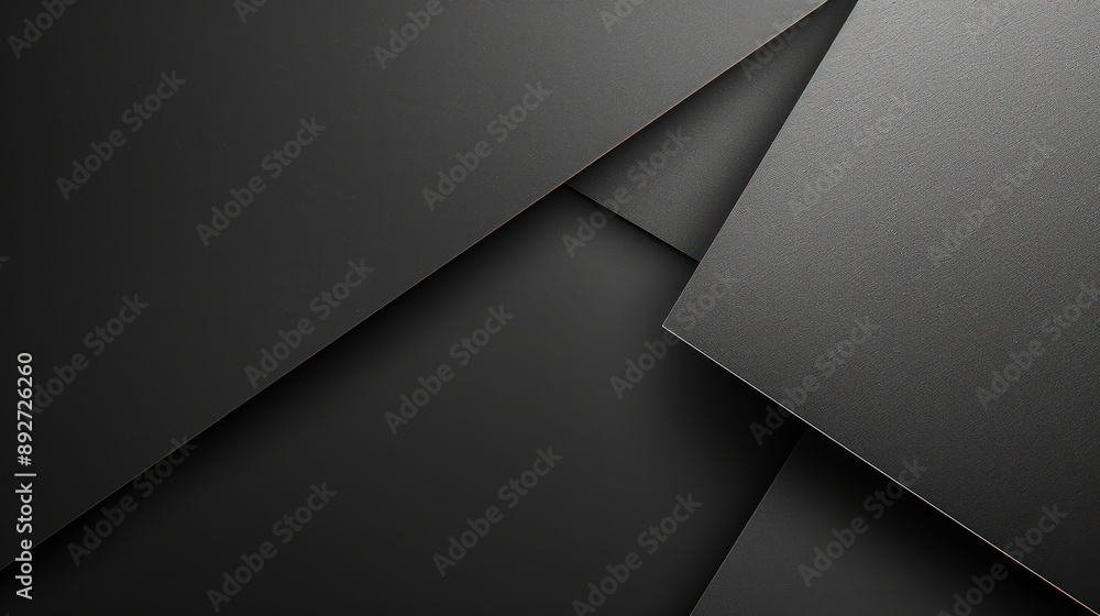 Poster black textured layers with abstract design elements.