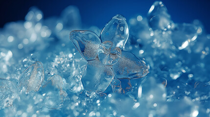 Fototapeta premium ice, texture