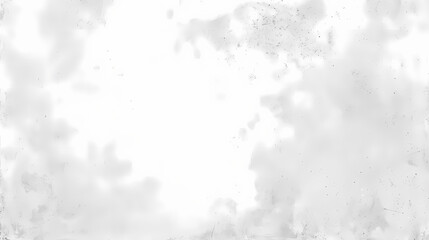 Grungy white textured background with abstract gray smudges and a vintage, weathered look.