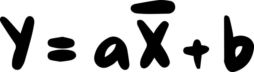 Statistics Mathematics Formulas Handwritten