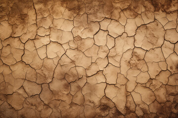 Processed collage of dry cracked earth surface texture. Background for banner, backdrop or texture
