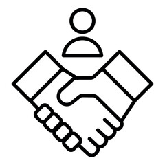 Client Relationships vector icon
 