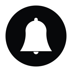 bell notification icon set. Message bell icon. Doorbell icons for apps like, youtube notification, alert ringing or subscriber alarm symbol, channel messaging reminders bells Design eps 10