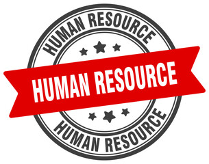 Obraz premium HUMAN RESOURCE