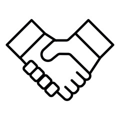 Obraz premium Joint Ventures vector icon