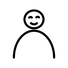 Pleasure icon design in filled and outlined style