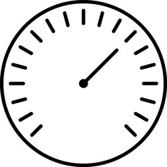 Speedometer vector thin line icons set. Dashboard, indicator, gauge, scale, tachometer icon isolated. Car speed. Fast internet speed sign. Speedometer sign.