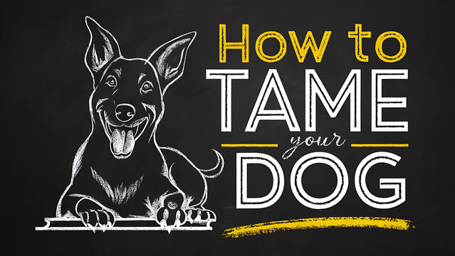 How to tame your dog?
