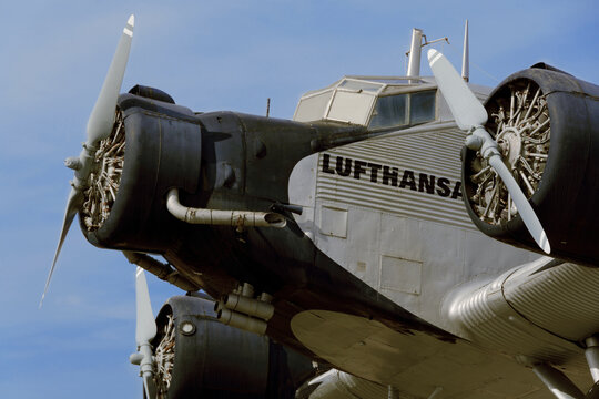 Junkers Ju 52 in Nahaufnahme