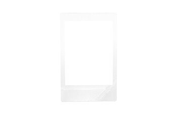 Film frame border old cadre effect , white retro photograph frame Isolated on background