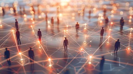 Capturing Company Growth Through Double Exposure Art