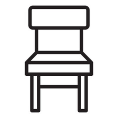 Chair line icon.