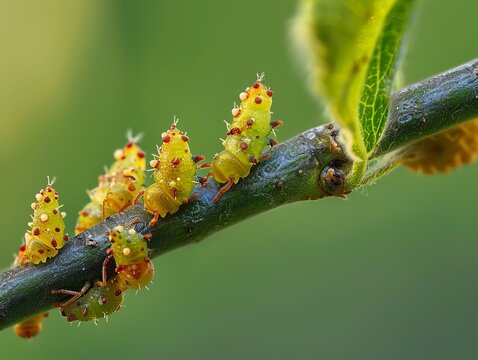 Investigating the Presence of Cacopsylla pyri (pear psylla, European pear sucker) Psyllidae Nymphs a