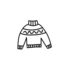 sweater line icon