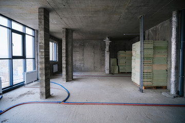 Apartment without finishing