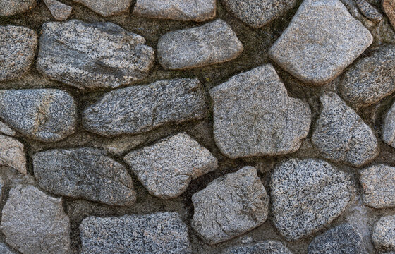 New England Rock Wall Close-Up