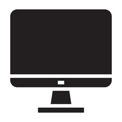 Computer black icon.