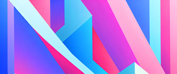 illustrazione con elementi geometrici astratti a tema surreale