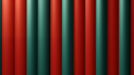 Green Lines Bars on Red Background, Abstract Geometric Image, Texture, Pattern Background, Wallpaper, Smartphone Cover and Screen, Cell Phone, Computer, Laptop, 9:16 and 16:9 Format